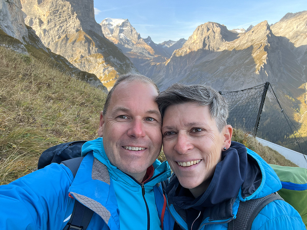 Foto von Adrian und Anita Wenger